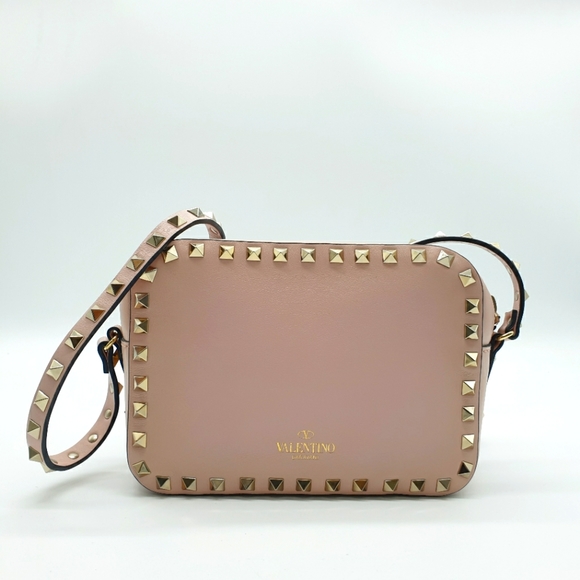 Valentino Handbags - Valentino Rockstud Camera Bag - Pink